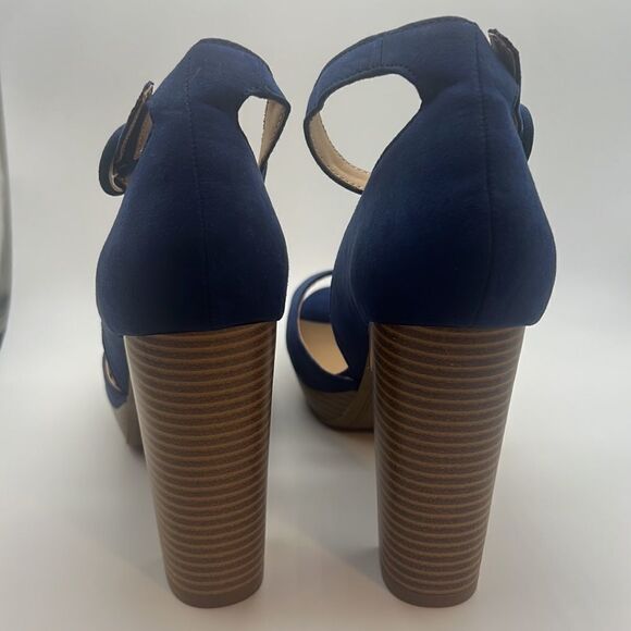 SUN + STONE Reeta Block-Heel Platform Sandals - Picture 3 of 9